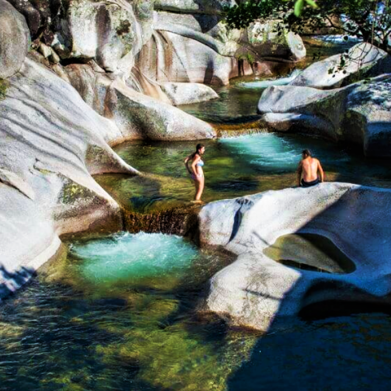 Natural swimming pools in the Jerte Valley